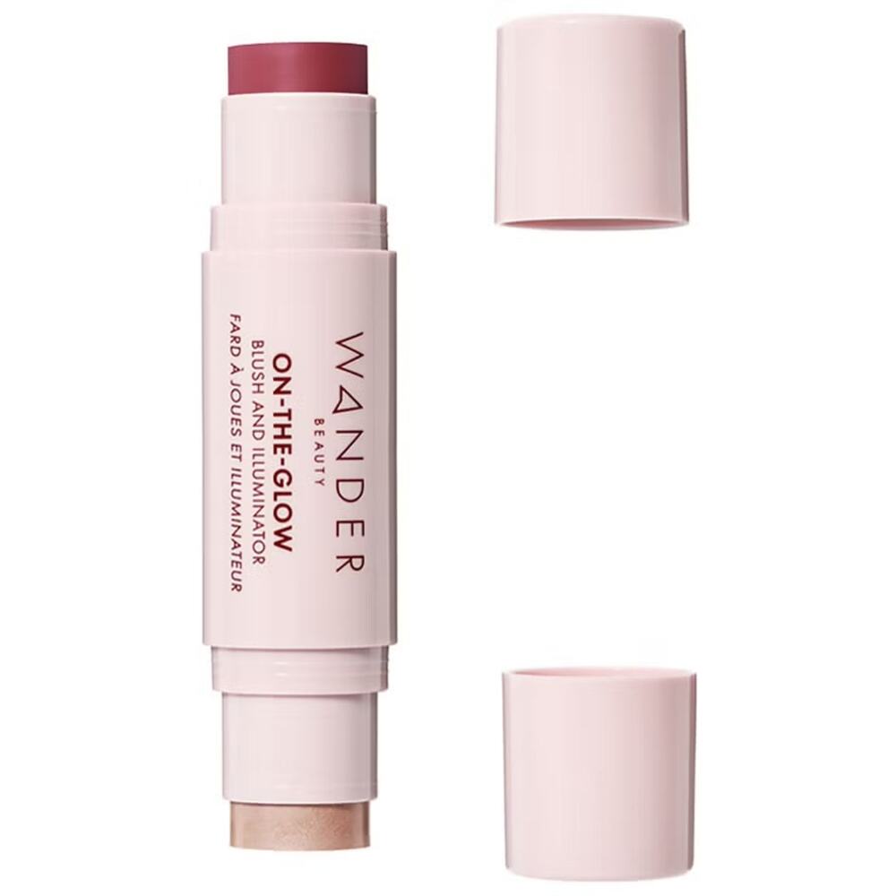 $38 New Wander Beauty On-the-Glow Blush and Illuminator - Strawberry Fields